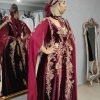 Bordo fish style kaftan