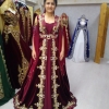 Kiralık Bordo Renk Kadife Bindallı 36 - 38 Beden