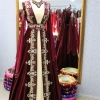Kiralık Bordo Renk Kadife Bindallı 36 - 38 Beden